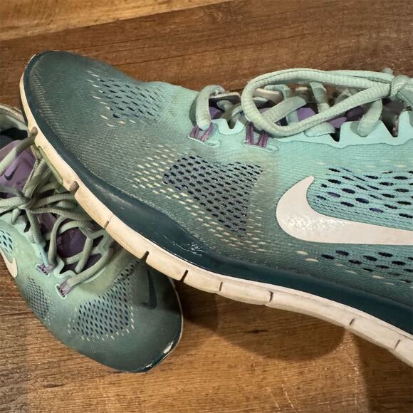 Nike Women's Free 5.0 TR Fit 4 Ombre Running Shoes Size 9 FLAWS - Picture 11 of 12